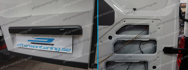 Integrerad backkamera VW Transporter T6 original